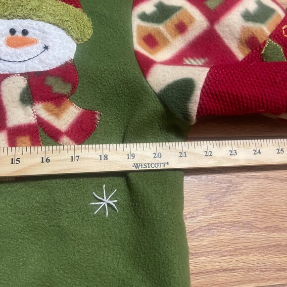 Vintage Fleece Christmas Sweater Medium - Picture 7 of 12